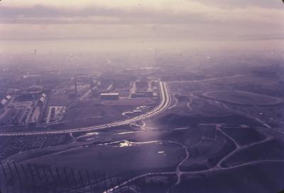 Vista da parte de cima da Torre Olímpica