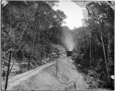 Estrada de Ferro do Corcovado, Trem em movimento