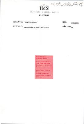 Cinevideocultura: Casa da Cultura