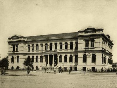 Fachada da Escola Modelo do Brás