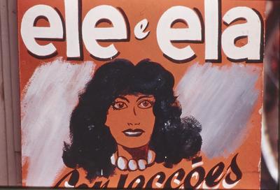 Flagrante de rua - placas, letreiros e cartazes