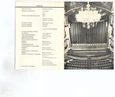 Recital em Homenagem ao 133º aniversário do Teatro de Santa Isabel