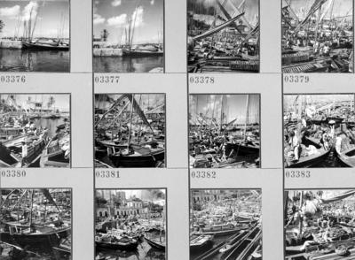 Embarcações na rampa e arredores do Mercado Modelo