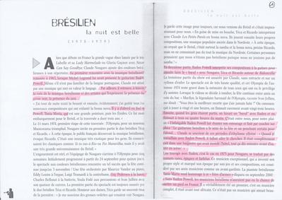 Brésilien - La nuit est belle (1975 - 1979)