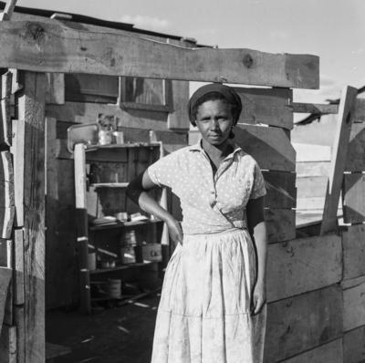 Moradia na Sacolândia, arredores de Brasília