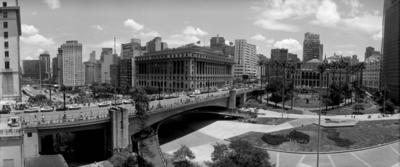 Vale do Anhangabaú e viaduto do Chá