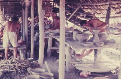 Produção de cerâmica