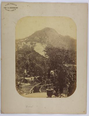 Jardim da casa do Barão de Mauá no bairro do Catete