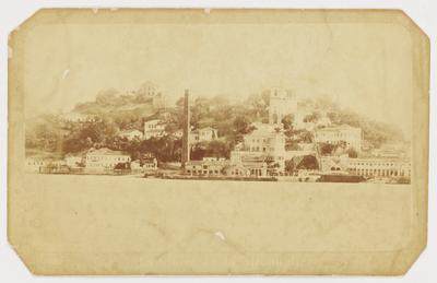 A Glória vista do Passeio Público