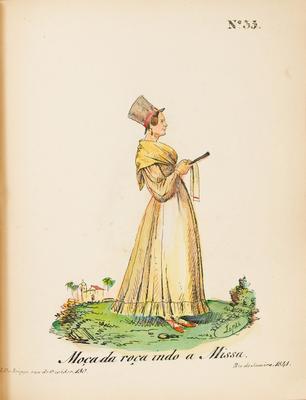 Nº 35. Moça da roça indo a Missa