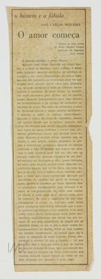 O amor começa