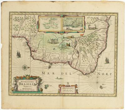 Accuratissima Brasiliæ Tabula