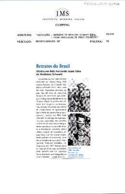 Retratos do Brasil: Mostra em Belo Horizonte reúne fotos de Madalena Schwartz