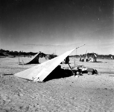 Acampamento de romeiros