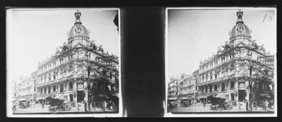 Prédio da sede do jornal O Paiz - Avenida Rio Branco, esquina com a Rua 7 de Setembro