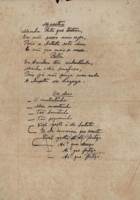 Trecho de "Forrobodó", letra de Luiz Peixoto e Carlos Bettencourt e música de Francisca Gonzaga