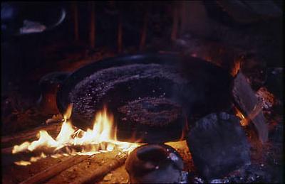 Série Xingu - Preparo do beiju