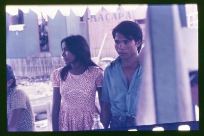 Filmagens de "Iracema: uma transa amazônica", com direção de Jorge Bodanzky e Orlando Senna