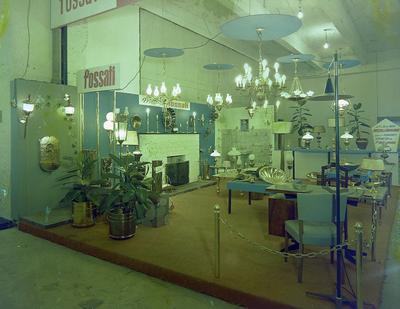 Primeiro Salão da Mulher e do Lar - estande da Fossati & Cia Ltda.