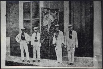 Grupo dos Becarre (reprodução de periódico)