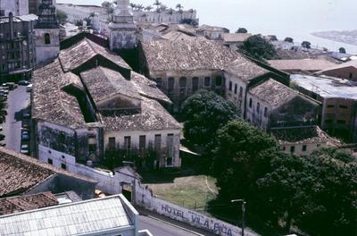 Vista geral do casario e da Catedral de São Luíz