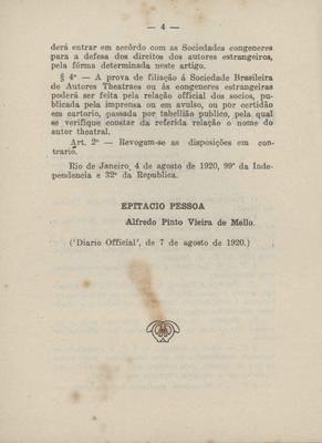 Estatutos da Sociedade Brasileira de Autores Theatrais