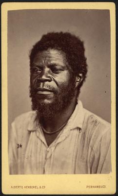 Retrato - homem negro não identificado