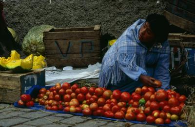 Série Bolívia - Comércio de rua