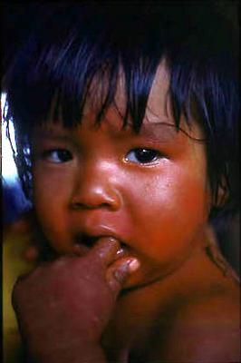 Série Xingu - Criança do povo Txucarramãe