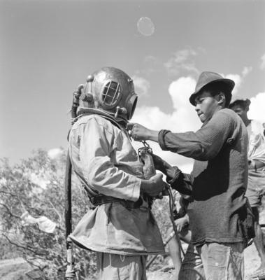 Garimpo de diamantes na Boca do Tauiri