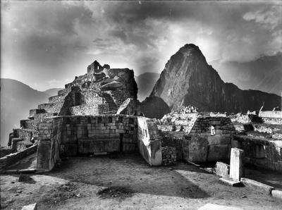 Vista parcial de Machu Picchu