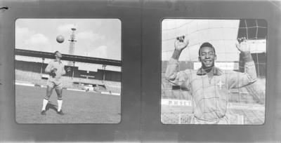 Pelé na campanha publicitária da agência Cannes para Fundação Estadual de Esportes - reprodução