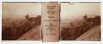 Vista da cidade; tomada a partir do Morro de Sumaré