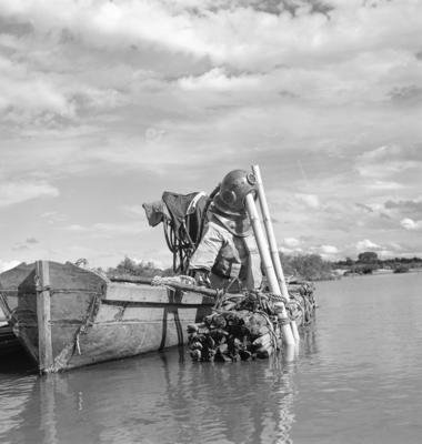Garimpo de diamantes na Boca do Tauiri