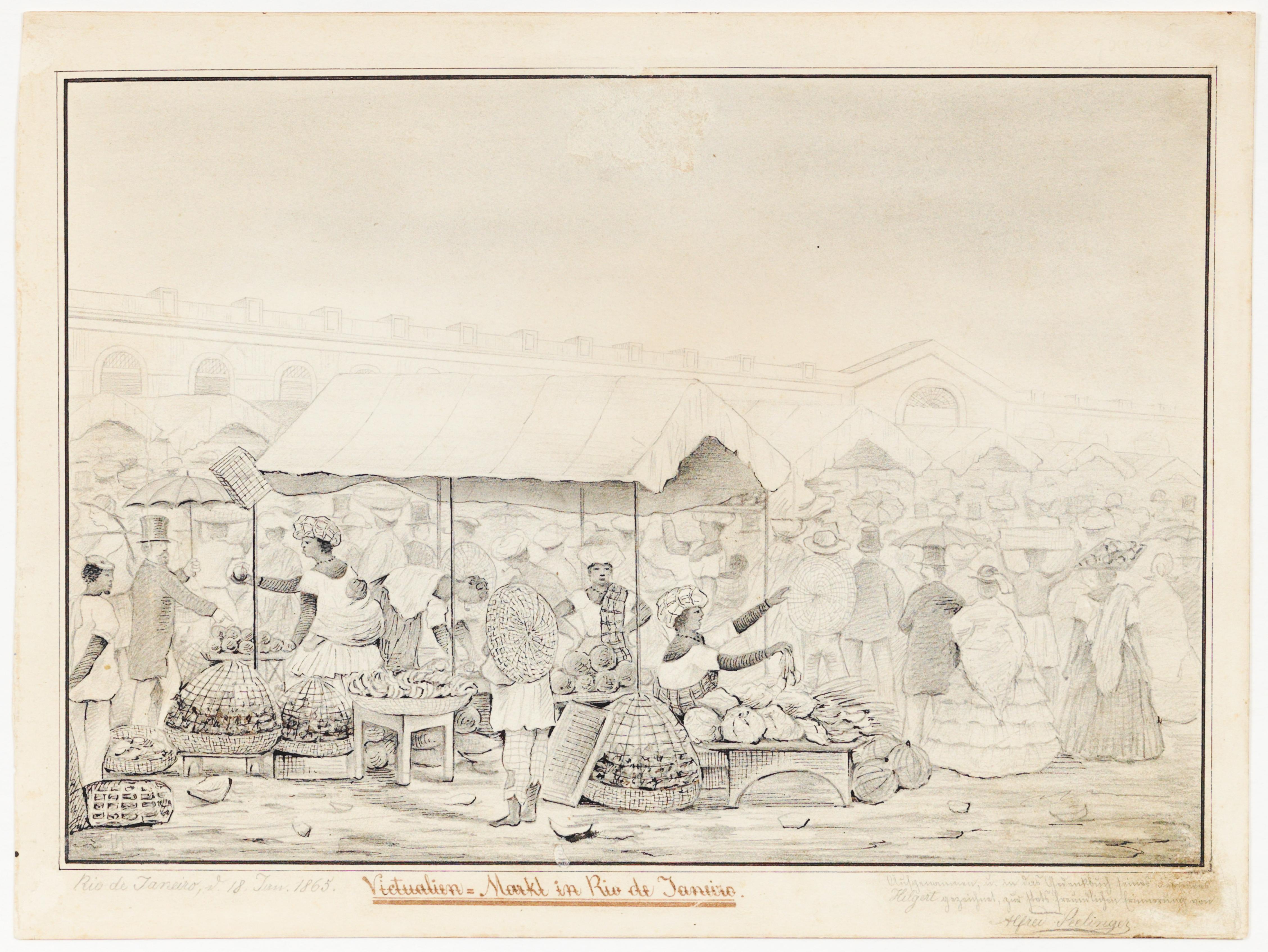 (Feira livre no Rio de Janeiro)