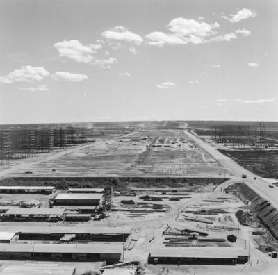 Esplanada dos ministérios em construção