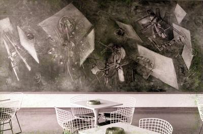 Sede da Unesco - mural de Roberto Matta