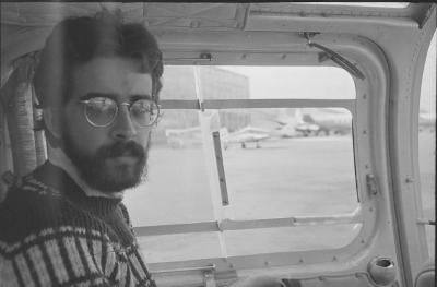 José Rubens Siqueira. Sobrevoo de helicóptero em São Paulo