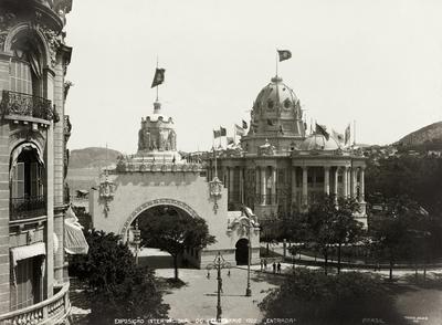 Exposição Internacional do Centenário da Independência - Entrada
