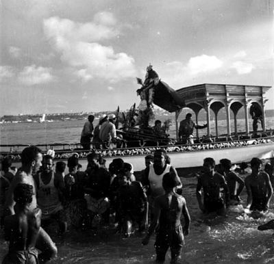 Procissão de Nosso Senhor dos Navegantes, galeota Gratidão do Povo