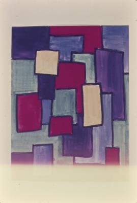 Reprodução de trabalhos feitos pelos alunos de Athos Bulcão ou Amélia Toledo