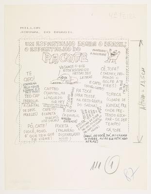 Um espantalho ronda o Brasil; o espantalho do pacote