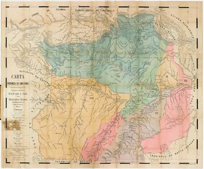 Carta da Provincia do Amazonas