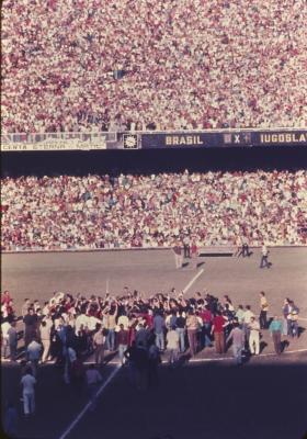 Partida entre Brasil e Iugoslávia, disputada em 18/07/1971, que marcou a despedida do Pelé da Seleção brasileira