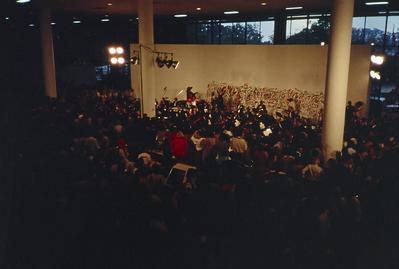 Abertura da 18ª Bienal pelo presidente José Sarney