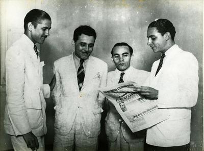 Fernando Lobo, Capiba, Carnera e Caio de Souza Leão