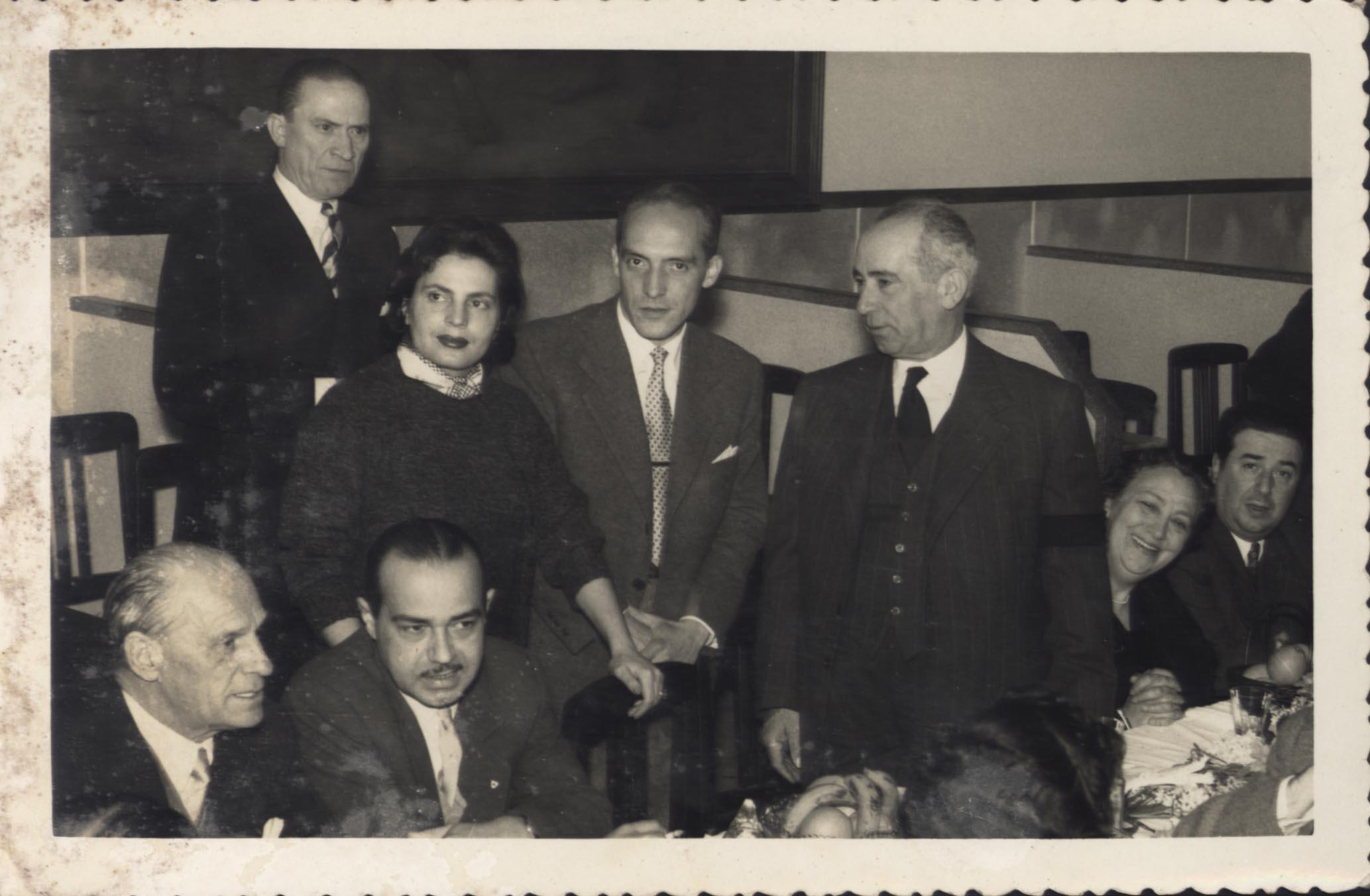 João Linhares Barbosa, Amália Rodrigues, Xandó Batista e Frederico de Brito