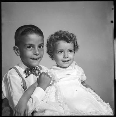 Maria de Jesus e Jorge André Viana - crianças