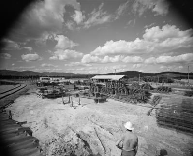 Construção da Siderúrgica Aços Anhanguera S. A.