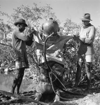 Garimpo de diamantes na Boca do Tauiri
